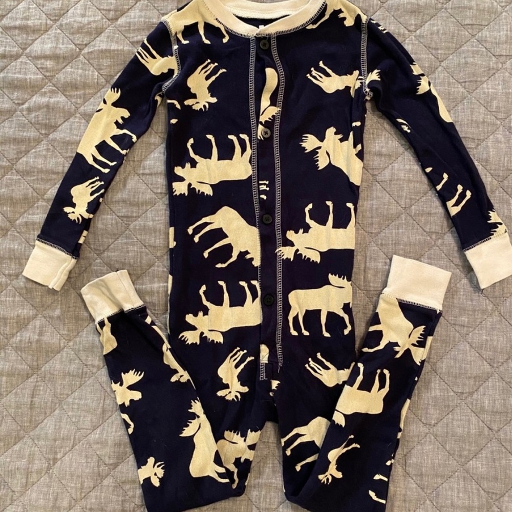 Lazy One “Don’t Moose With Me” Pajamas Size 4T
